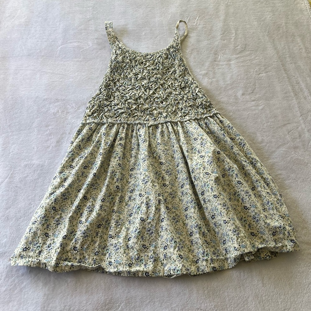 Free People Petunia Mini Dress Large in Tea Combo - Picture 5 of 11